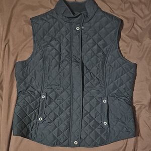 Van Heusen Black Quilted Outerwear